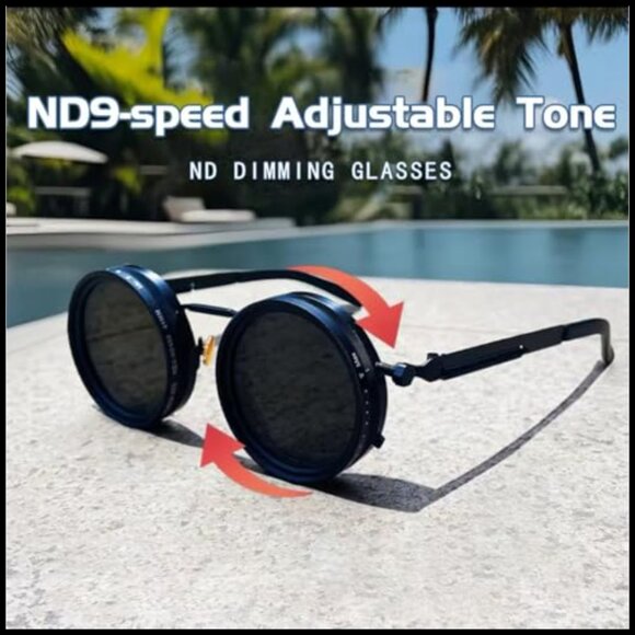Adjustable Dimming Polarized Sunglasses with ND Filter Lenses main image 7